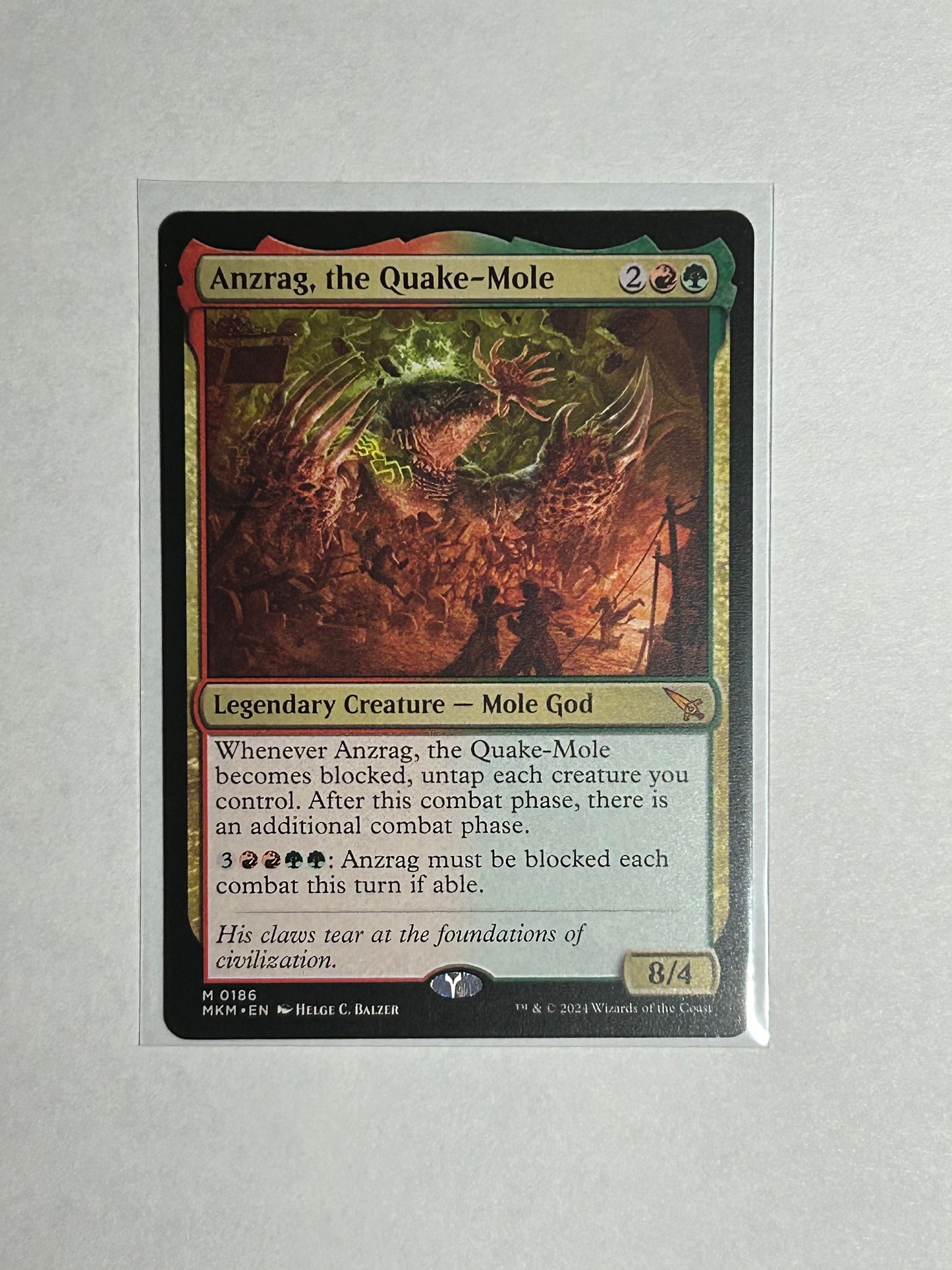 Anzrag, the Quake-Mole