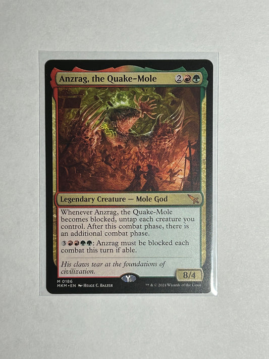 Anzrag, the Quake-Mole